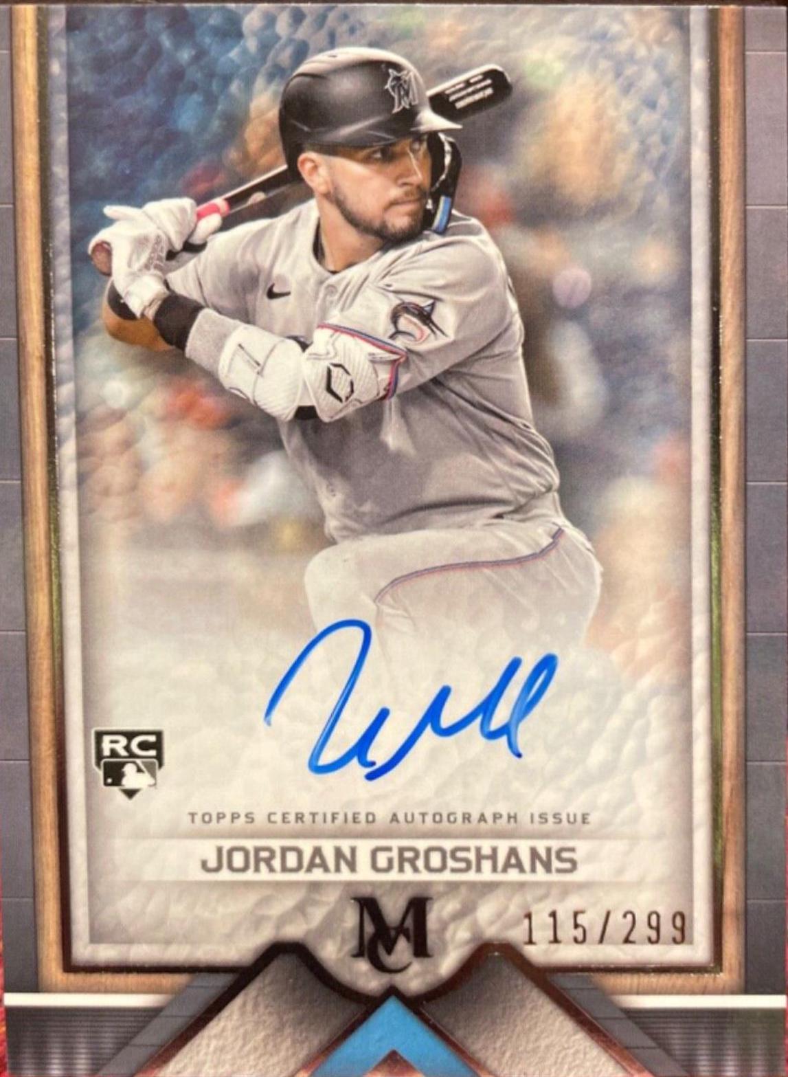 Jordan Groshans #AA-JG Baseball Cards 2023 Topps Museum Collection Archival Autographs