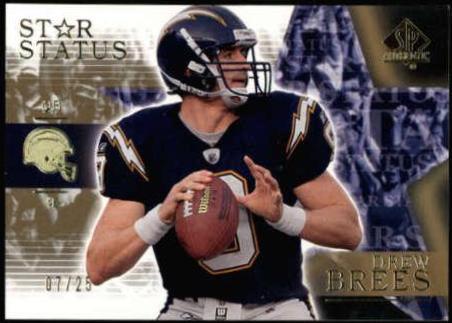 Drew Brees #124 2003 Sp Authentic Football