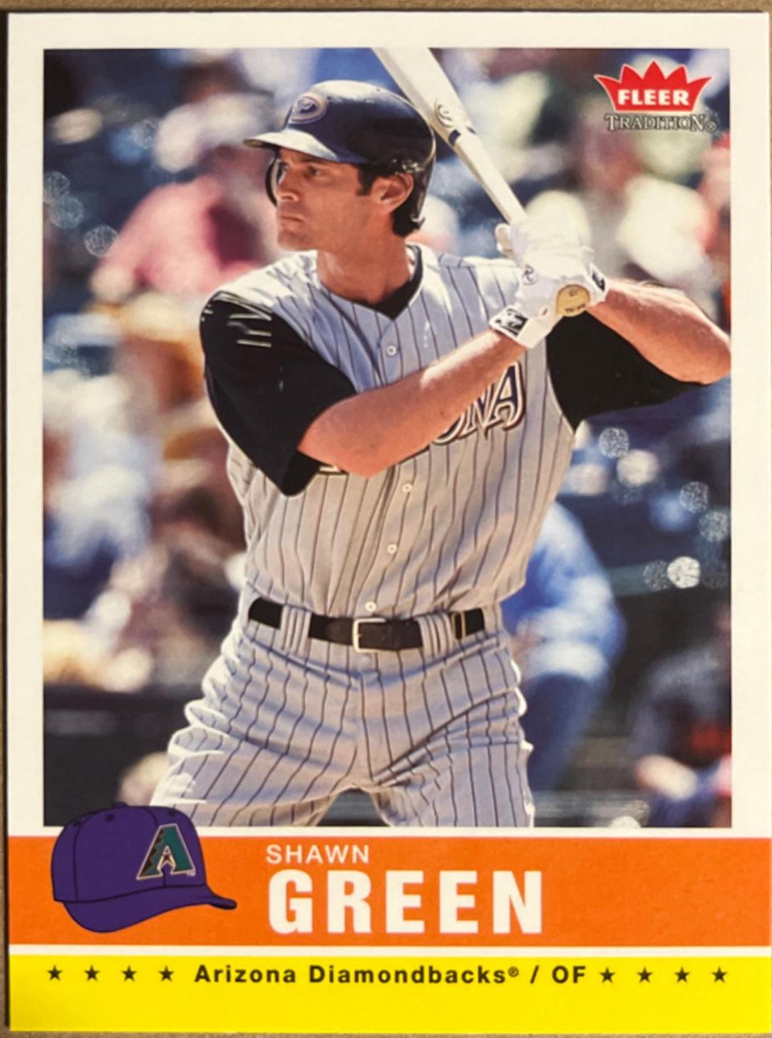 Shawn Green #13 Baseball Cards 2006 Fleer Tradition