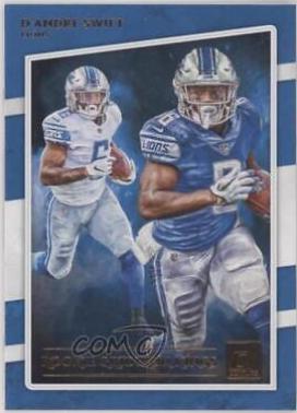 D'Andre Swift #RGK-DS Football Cards 2020 Panini Donruss Gridiron Kings