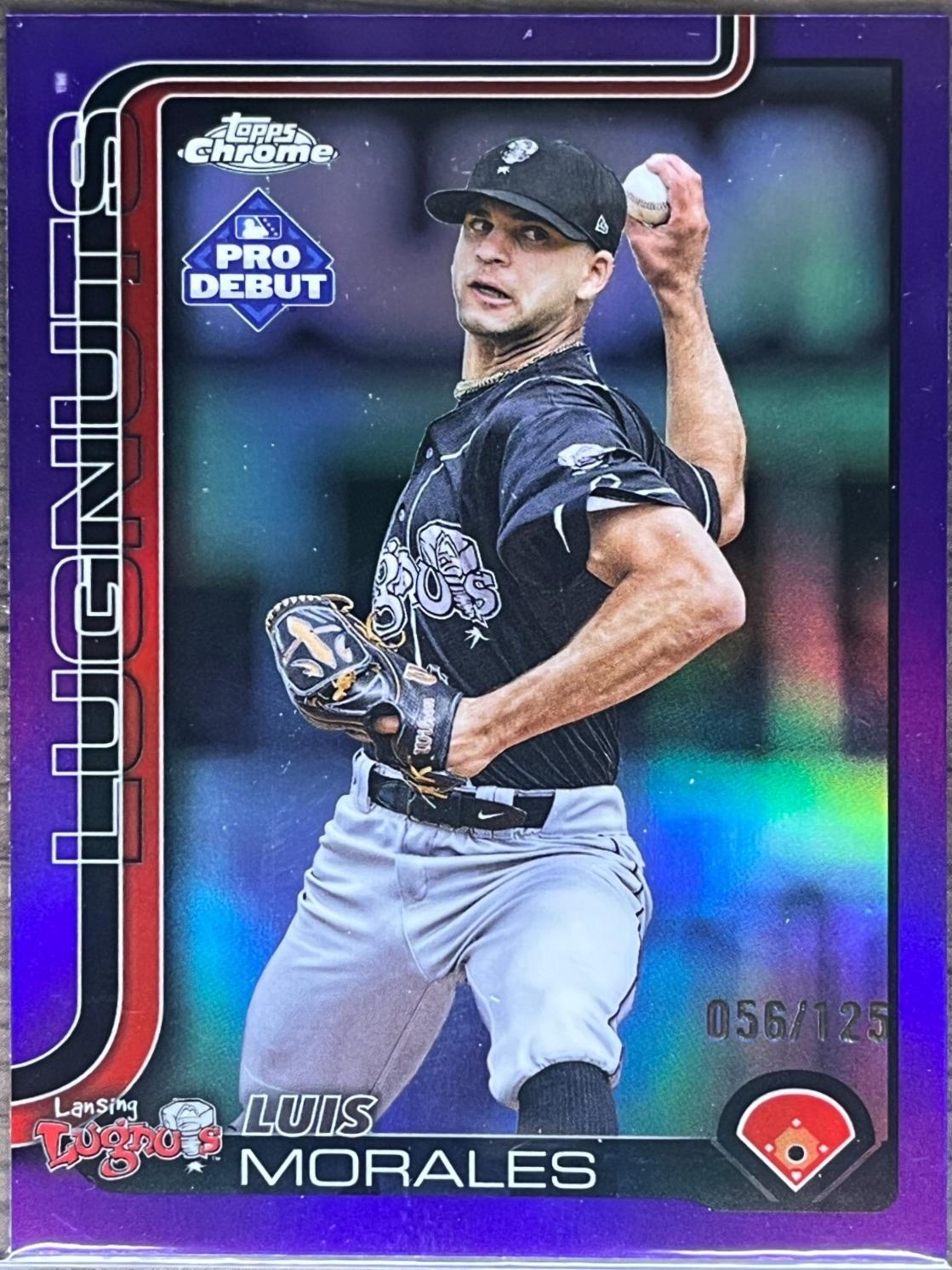 Luis Morales [Purple Refractor] #PDC-76