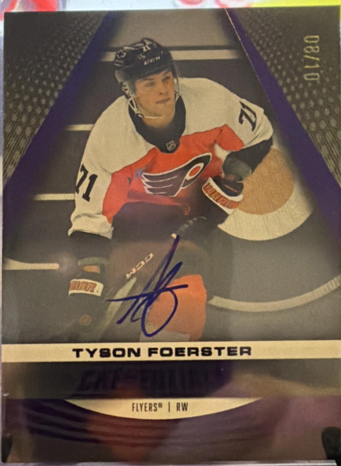 Tyson Foerster [Purple Autograph] #28