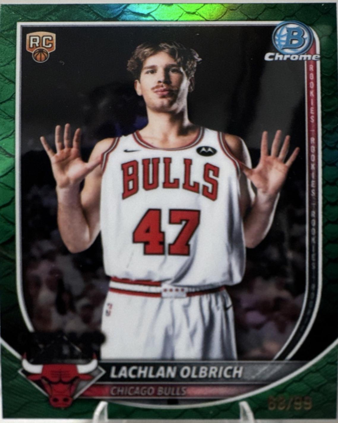 Lachlan Olbrich [Green Refractor] #BCV-51