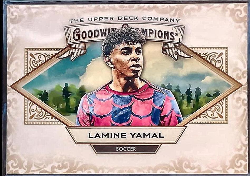 Lamine Yamal #98 2025 Upper Deck Goodwin Champions Baseball