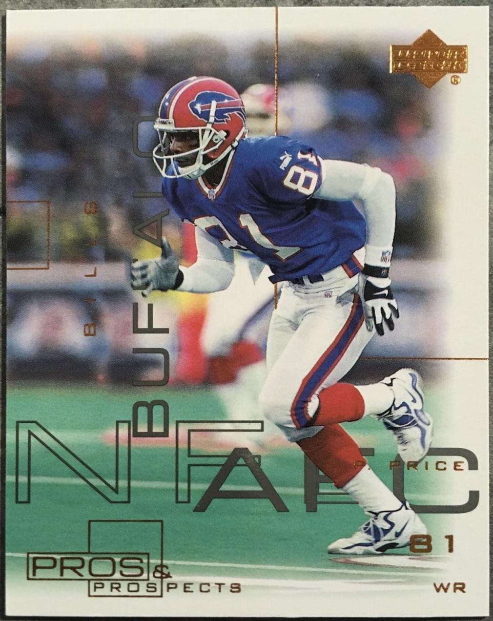Peerless Price #7 Football Cards 2000 Upper Deck Pros & Prospects
