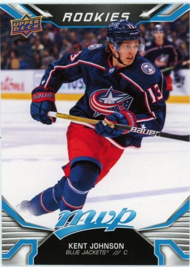 Kent Johnson #242 2022-23 Upper Deck MVP Hockey