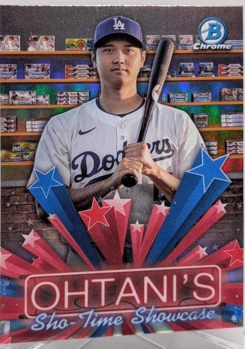 Shohei Ohtani #HS-4 Baseball Cards 2025 Bowman Hobby Stars