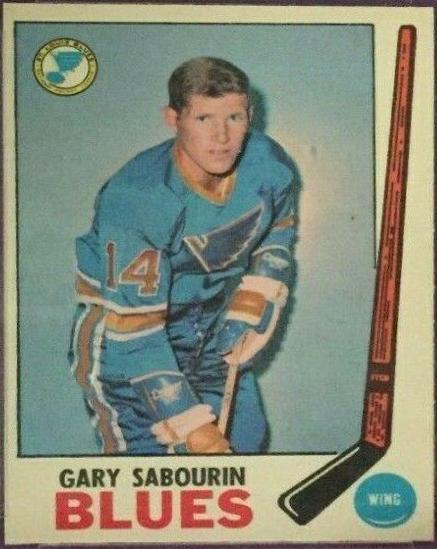 Gary Sabourin #19 Hockey Cards 1969 O-Pee-Chee