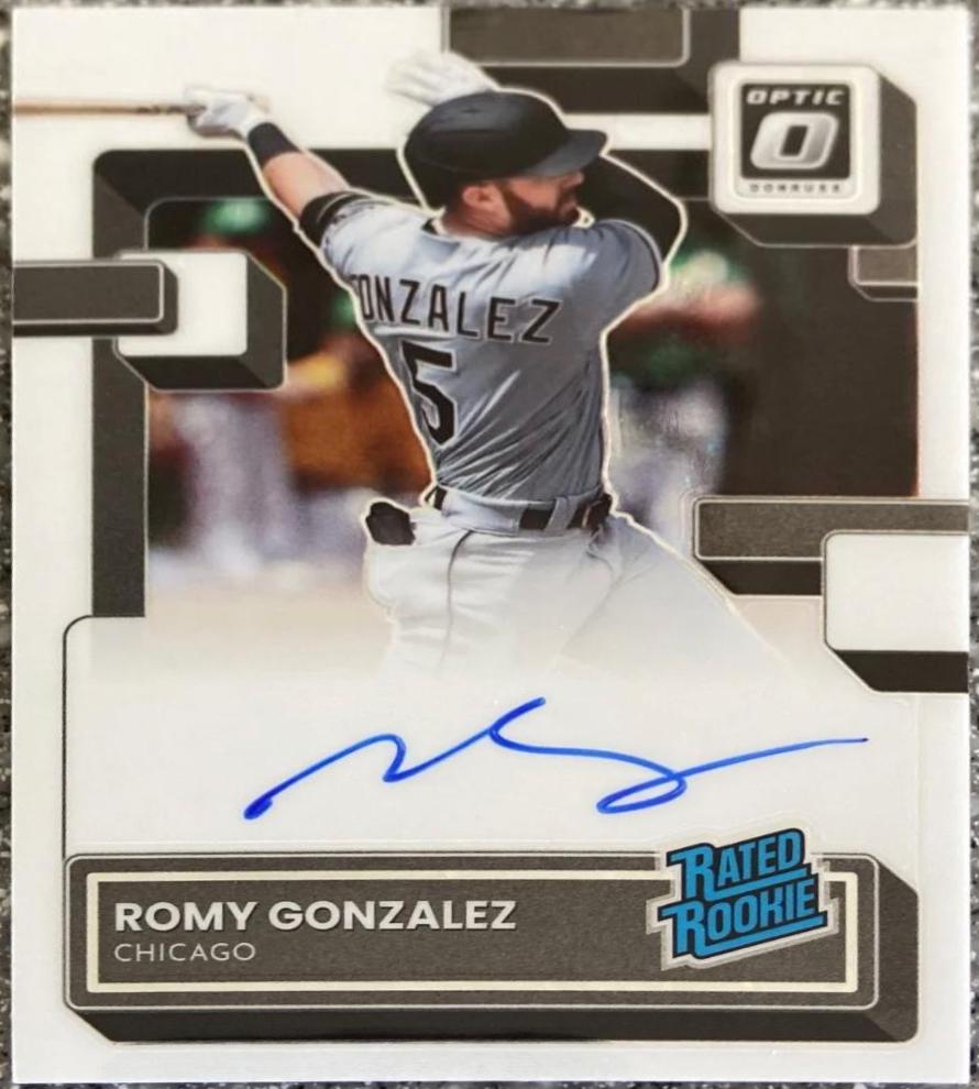 Romy Gonzalez #RRS-RG Baseball Cards 2022 Panini Donruss Optic Rated Rookie Signatures