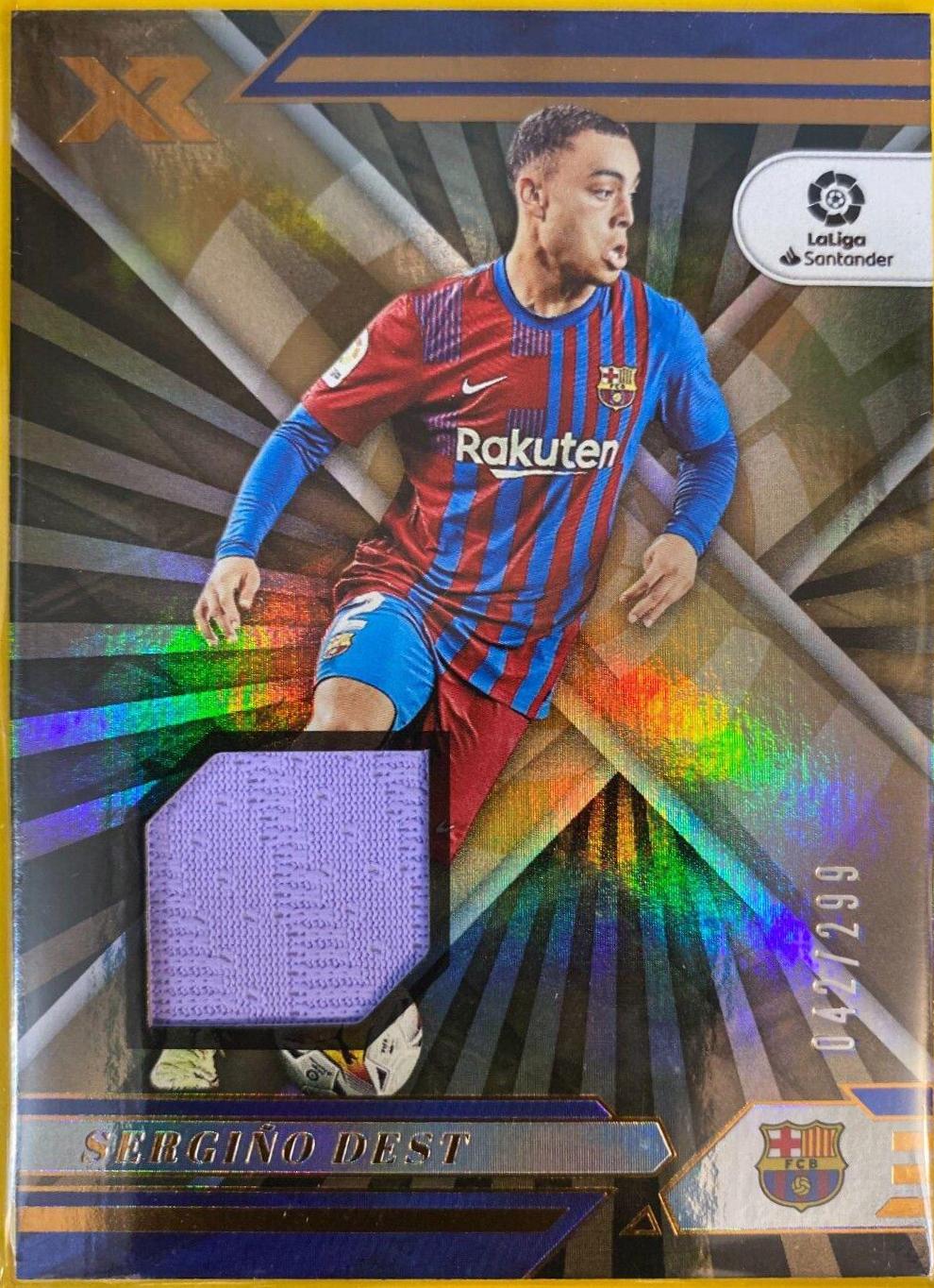 Sergino Dest #113 2021 Panini Chronicles LA Liga