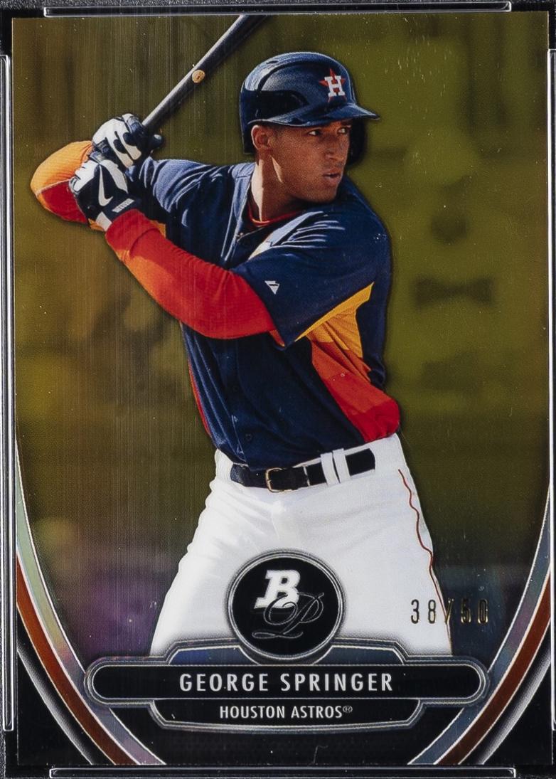 George Springer [Gold Refractor] #38