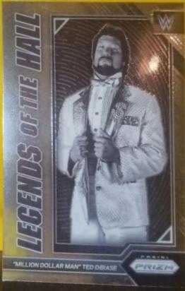 Million Dollar Man Ted DiBiase #4 Wrestling Cards 2023 Panini Prizm WWE Legends of the Hall