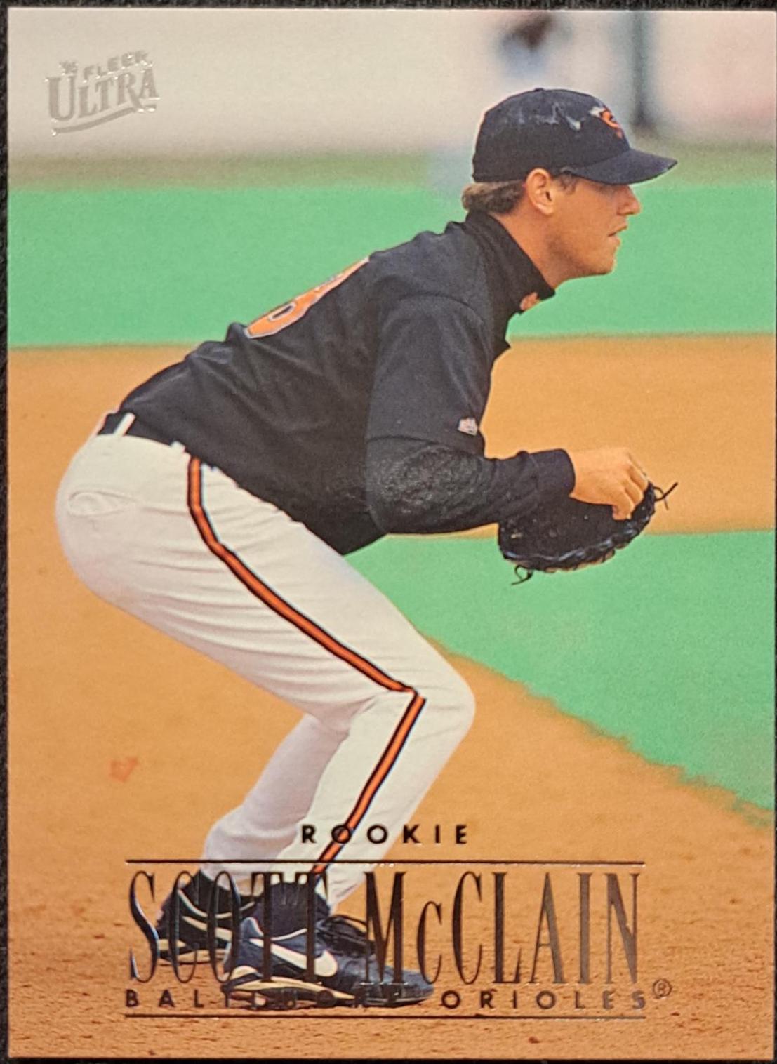 Scott McClain #306 Baseball Cards 1996 Ultra