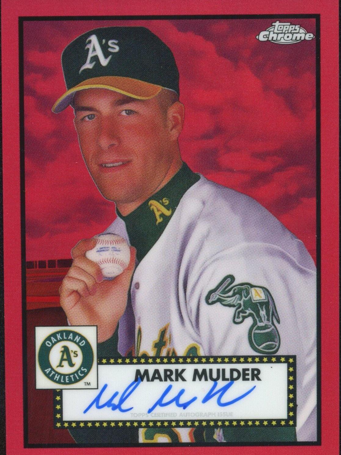 Mark Mulder [Red Refractor] #PA-MMU