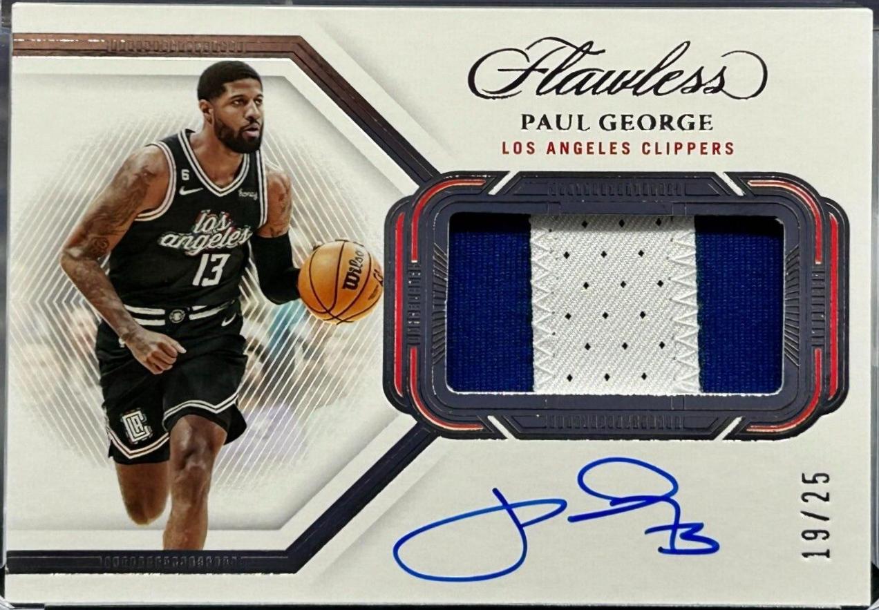 Paul George [Horizontal Patch Auto] #19