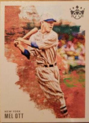 Mel Ott #3 Baseball Cards 2020 Panini Diamond Kings