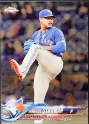 Marcus Stroman #2 Baseball Cards 2018 Topps Chrome