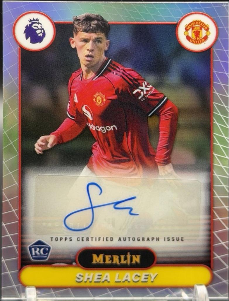 Shea Lacey #MV-SL 2026 Topps Merlin Premier League Autograph