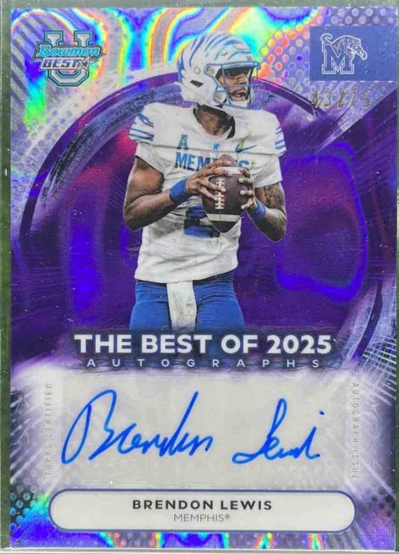 Brendon Lewis [Purple Lava] #BOA-BLE