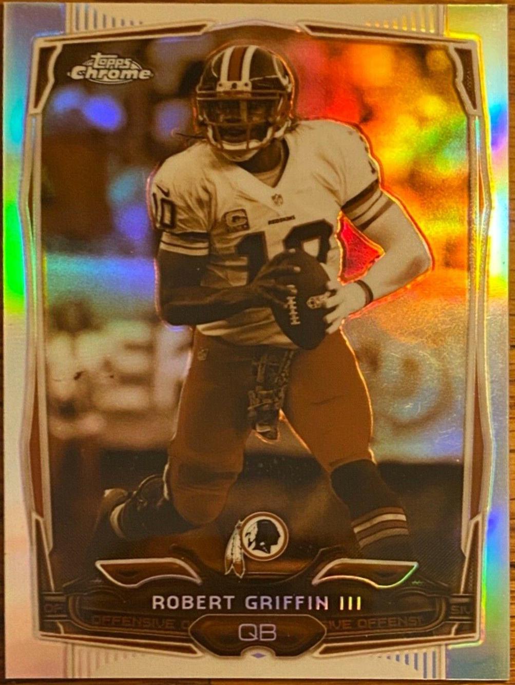 Robert Griffin III #96 2014 Topps Chrome Football