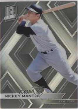 Mickey Mantle #7 Baseball Cards 2018 Panini Chronicles Spectra