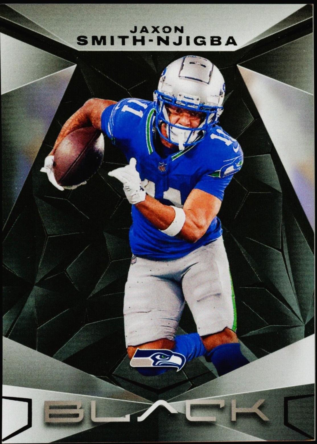 Jaxon Smith-Njigba #93 Football Cards 2024 Panini Black