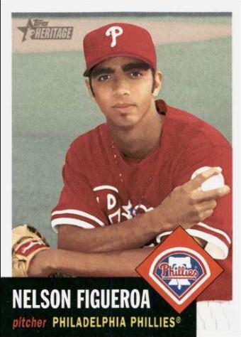 Nelson Figueroa #56 Baseball Cards 2002 Topps Heritage