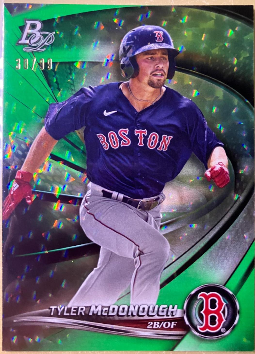 Tyler McDonough [Green Icy Foil] #TOP-29