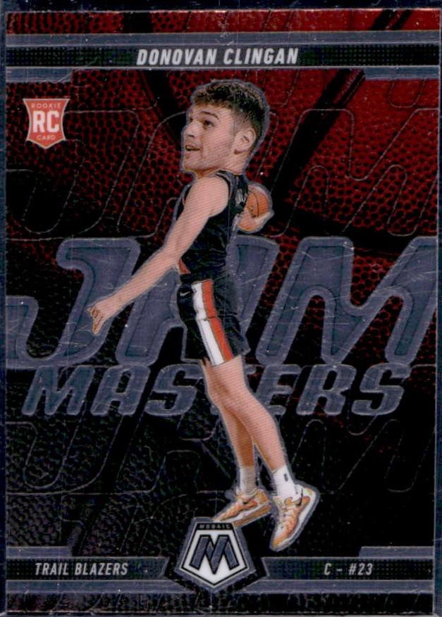 2024 Panini Mosaic Jam Masters Donovan Clingan #5 card