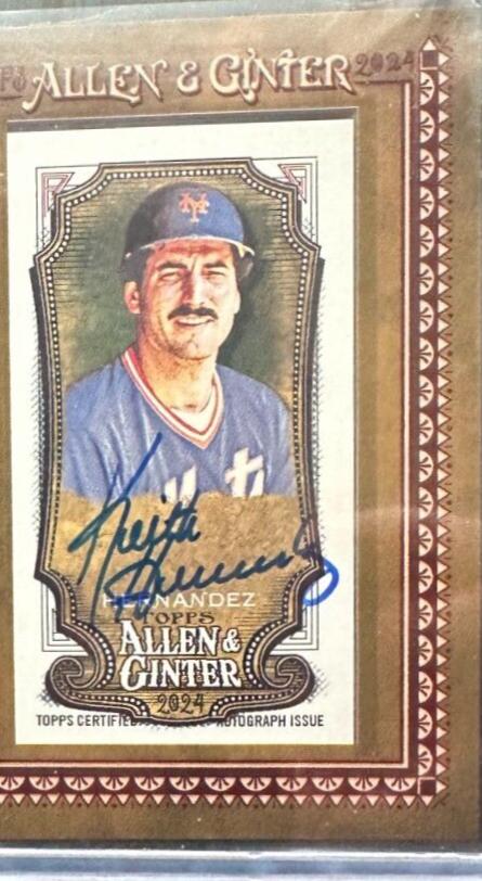 Keith Hernandez [Black Frame] #MA-KHE