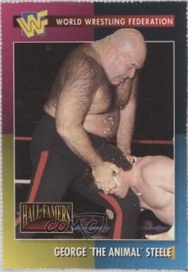 George 'The Animal' Steele #77 Wrestling Cards 1995 WWF Magazine