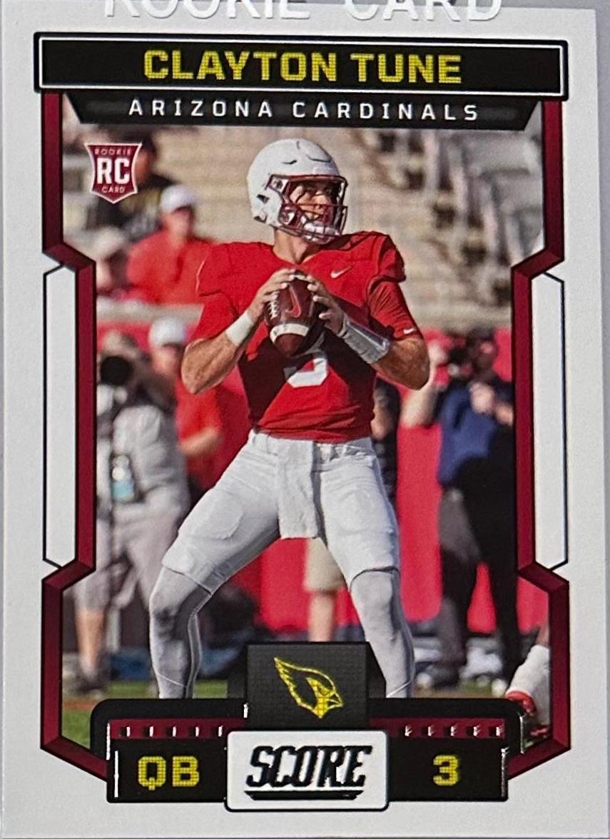 Clayton Tune #307 Football Cards 2023 Panini Score