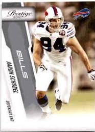 Aaron Schobel #26 Football Cards 2010 Panini Prestige