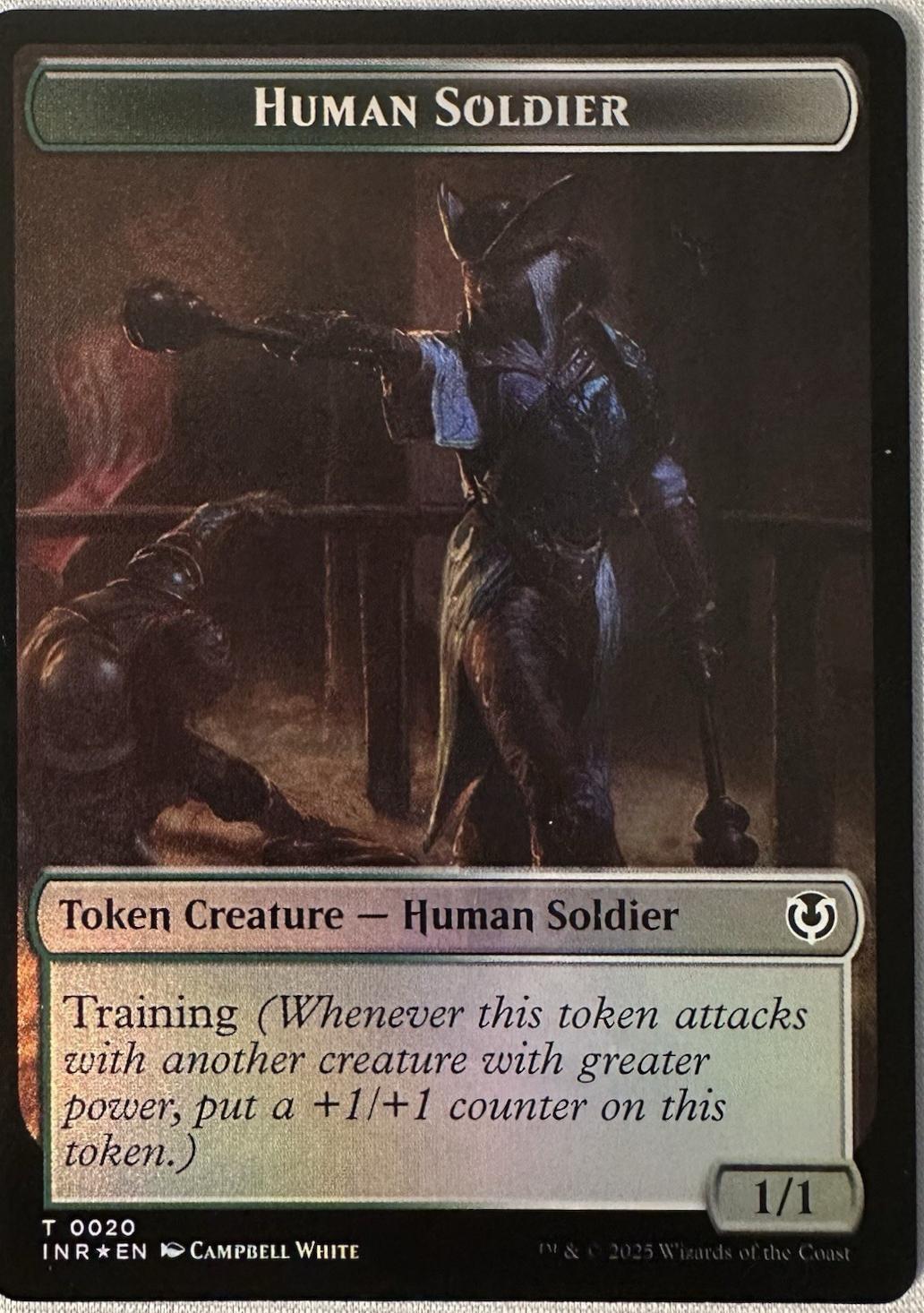Human Soldier [Token] (Magic Innistrad Remastered)