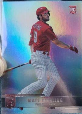 Matt Vierling #17 Baseball Cards 2022 Panini Chronicles Elite