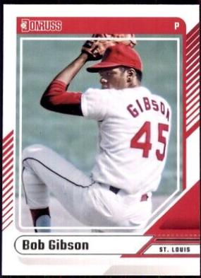 Bob Gibson #33 Baseball Cards 2024 Donruss