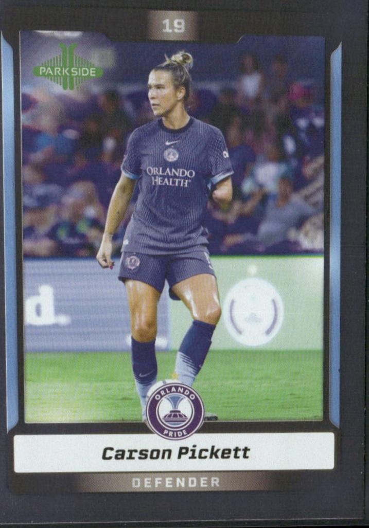 Carson Pickett #263 2025 Parkside Nwsl Collection Soccer