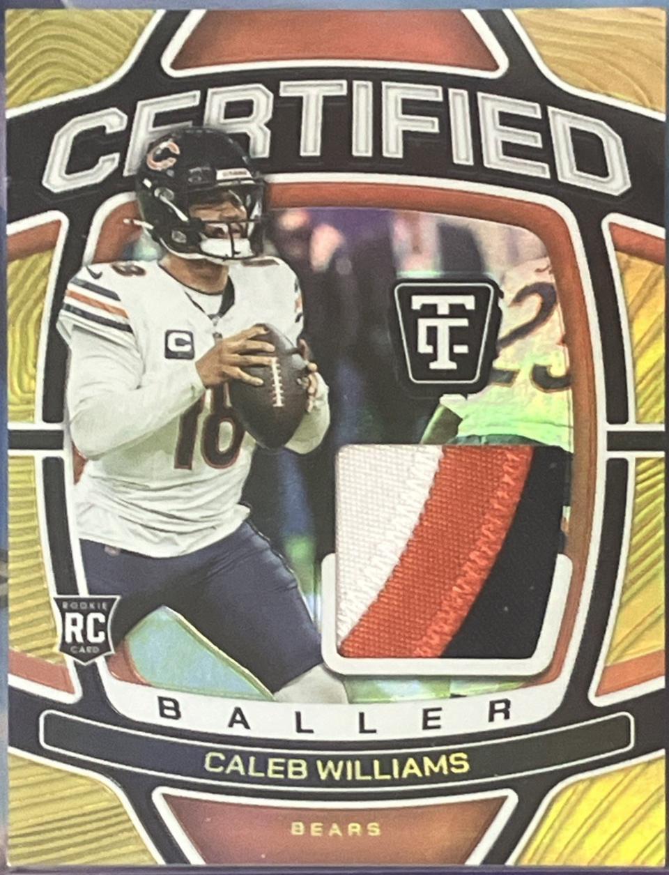 Caleb Williams [Mirror Platinum Gold] #1