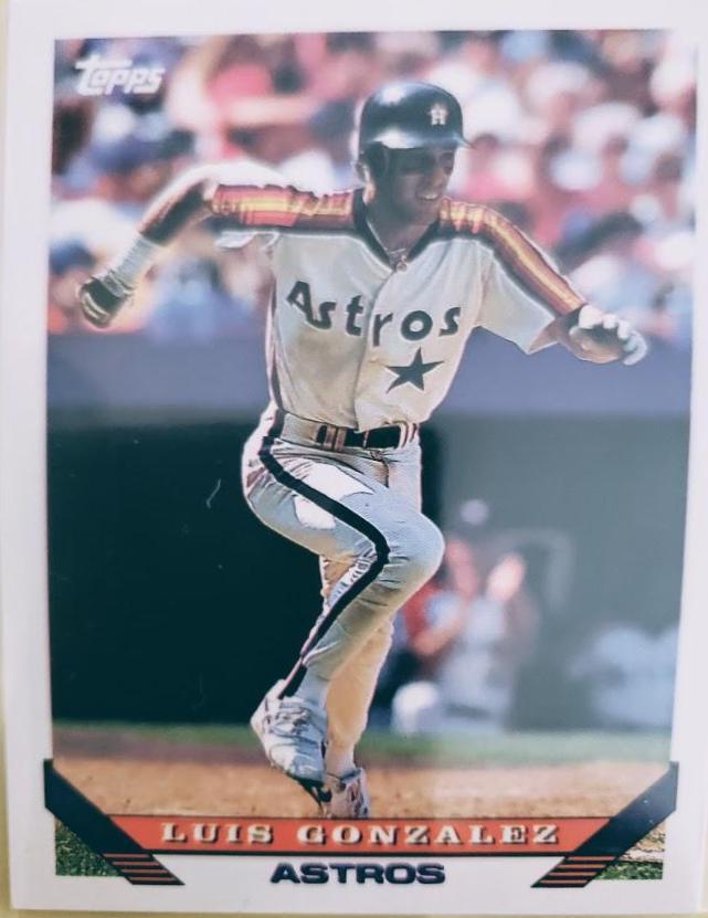 Luis Gonzalez #362 Baseball Cards 1993 Topps