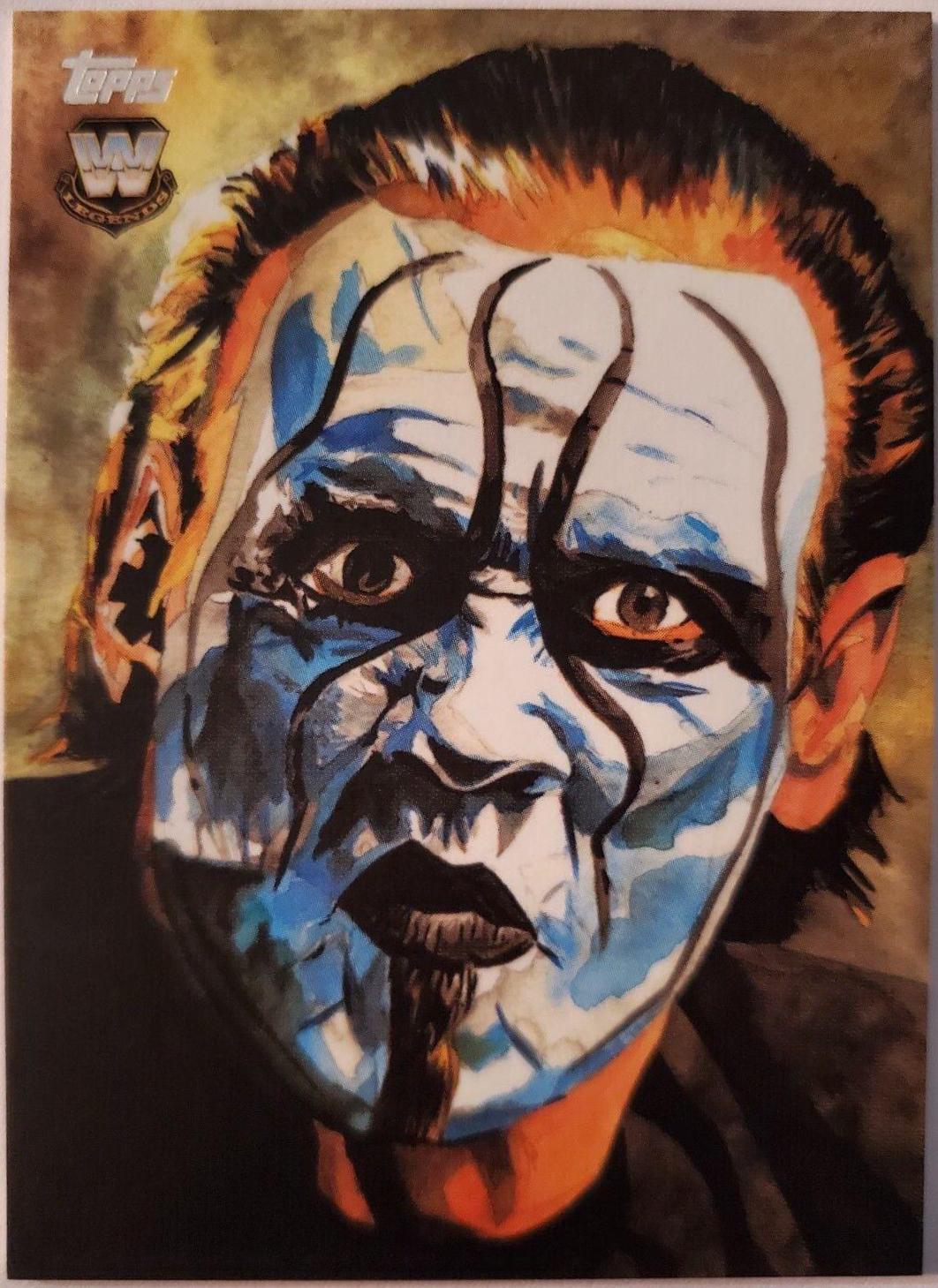 Sting #RS-9 Wrestling Cards 2019 Topps WWE Undisputed Rob Schamberger Portraits
