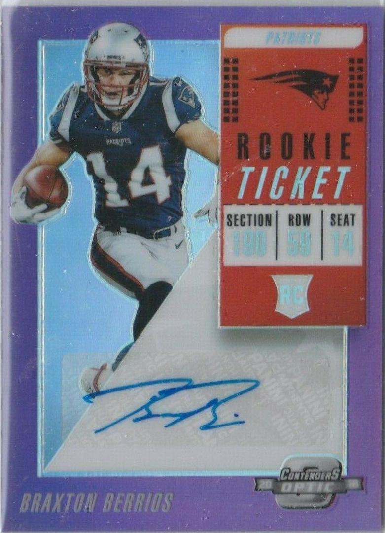 Braxton Berrios [Autograph Purple] #169