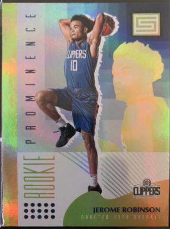Jerome Robinson #12 Basketball Cards 2018 Panini Status Rookie Prominence