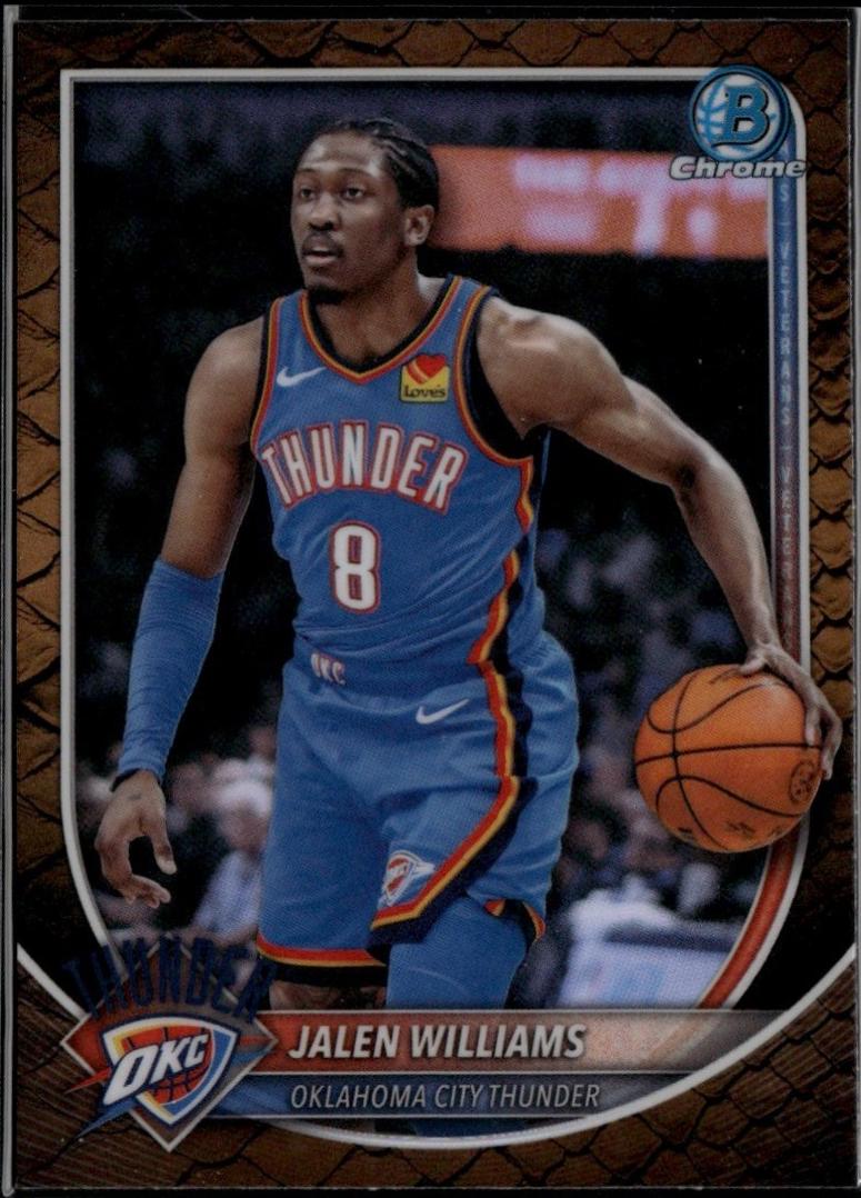 Jalen Williams [Reptilian Refractor] #BCV-107