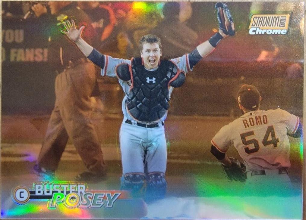 Buster Posey [Chrome Orange] #189