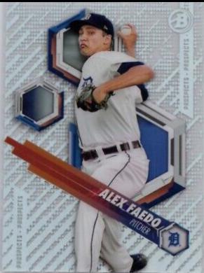 Alex Faedo #AF Baseball Cards 2018 Bowman High Tek