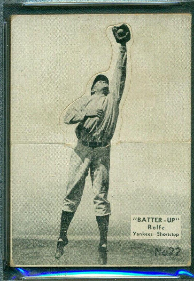 Red Rolfe #22 Baseball Cards 1934 Batter Up