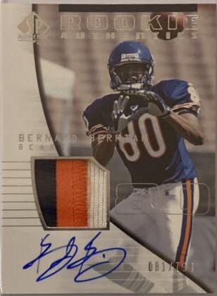 Bernard Berrian #188 2004 Sp Authentic Football