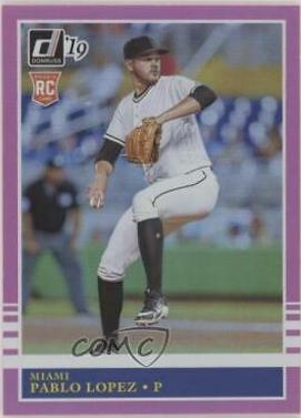 Pablo Lopez #203 Baseball Cards 2019 Panini Donruss