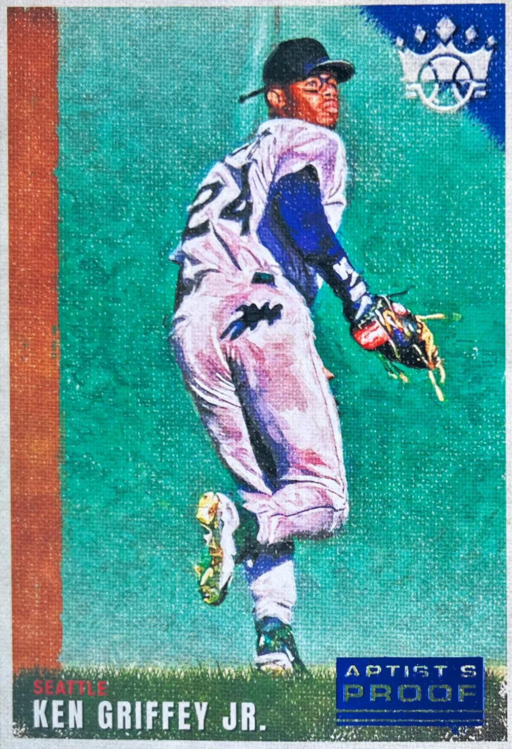 Ken Griffey Jr. [Artist Proof Blue] #67