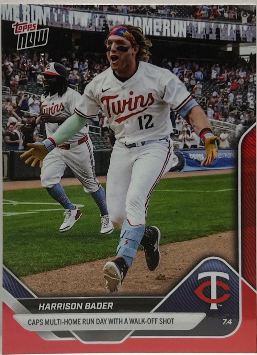 Harrison Bader [Red Foil] #385